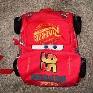 Disney Parks Cars Lightning McQueen Backpack